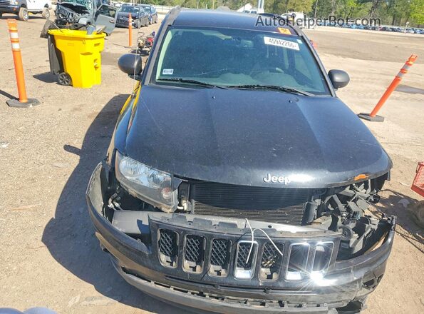1C4NJCBA3HD147430 2017 JEEP COMPASS Черный Вид спереди