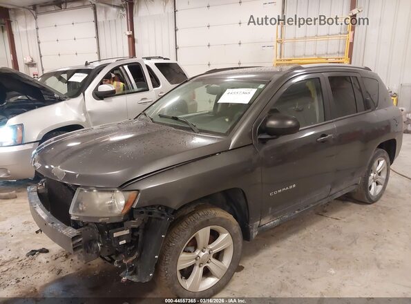 1C4NJCBA5HD147946 2017 JEEP COMPASS Серый Передняя левая четверть