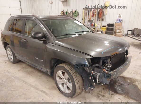 1C4NJCBA5HD147946 2017 JEEP COMPASS Серый Передняя правая четверть
