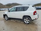 2016 Jeep Compass Latitude White vin: 1C4NJCEA6GD599673