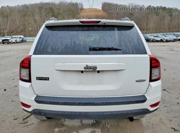 1C4NJCEA6GD599673 2016 JEEP COMPASS White Вид ззаду