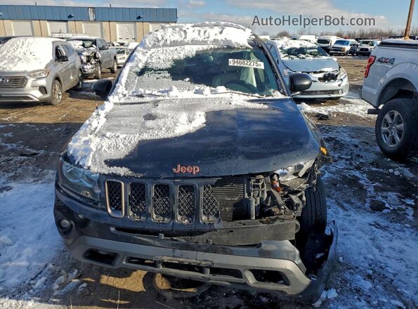 1C4NJDBB0GD731037 2016 JEEP COMPASS Black Widok z przodu