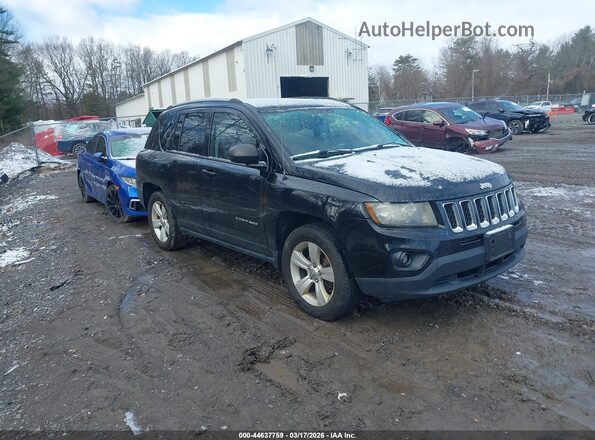 1C4NJDBB1GD521594 2016 JEEP COMPASS Черный Передняя правая четверть