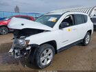 2016 Jeep Compass Sport White vin: 1C4NJDBB8GD723266