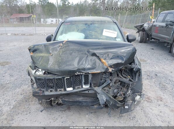 1C4NJDBBXHD101642 2017 JEEP COMPASS Black Widok zestawu wskaźników