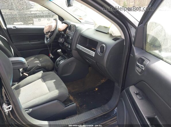 1C4NJDBBXHD101642 2017 JEEP COMPASS Black Widok wnętrza z przodu