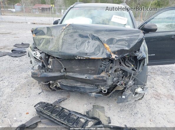 1C4NJDBBXHD101642 2017 JEEP COMPASS Black Widok z przodu