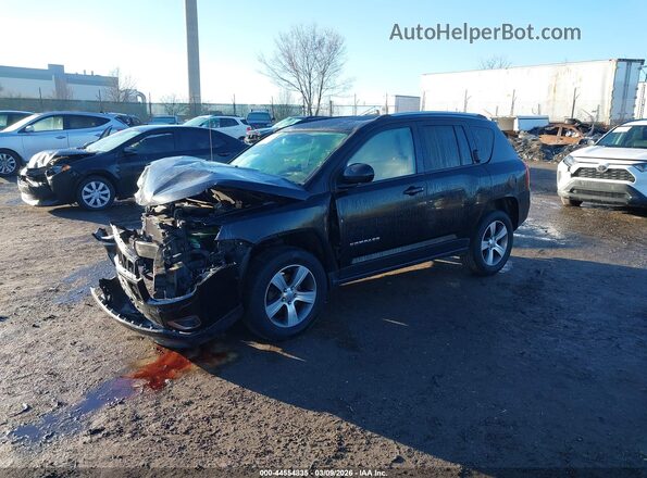 1C4NJDEB0HD101127 2017 JEEP COMPASS Черный Передняя левая четверть