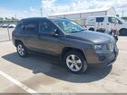 2017 Jeep Compass Latitude 4x4 Gray vin: 1C4NJDEB0HD121622
