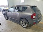 2017 Jeep Compass Latitude Угольный vin: 1C4NJDEB0HD190228