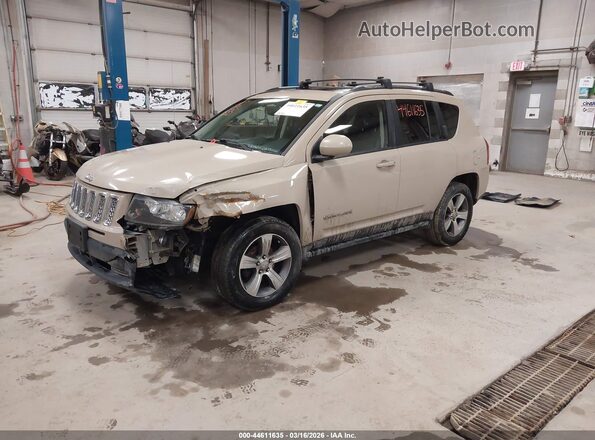 1C4NJDEB1GD793767 2016 JEEP COMPASS Желто-коричневый Передняя левая четверть