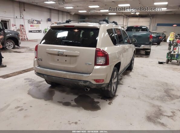 1C4NJDEB1GD793767 2016 JEEP COMPASS Желто-коричневый Задняя правая четверть