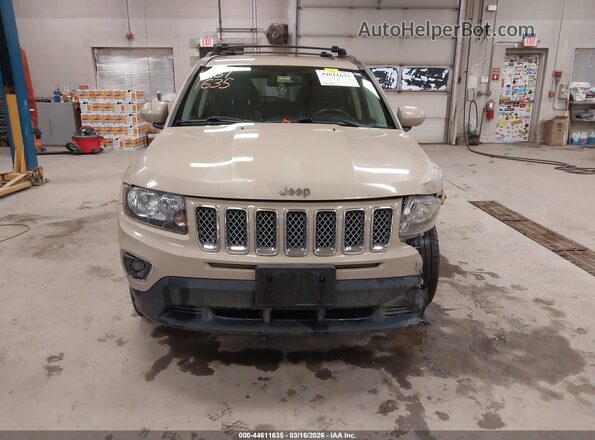 1C4NJDEB1GD793767 2016 JEEP COMPASS Желто-коричневый Вид щитка приборов