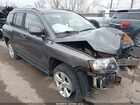 2016 Jeep Compass Latitude Gray vin: 1C4NJDEB2GD573019