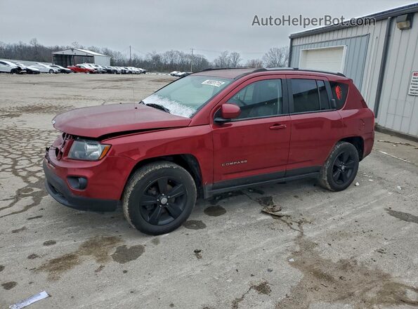 1C4NJDEB2HD143752 2017 JEEP COMPASS Красный Передняя левая четверть