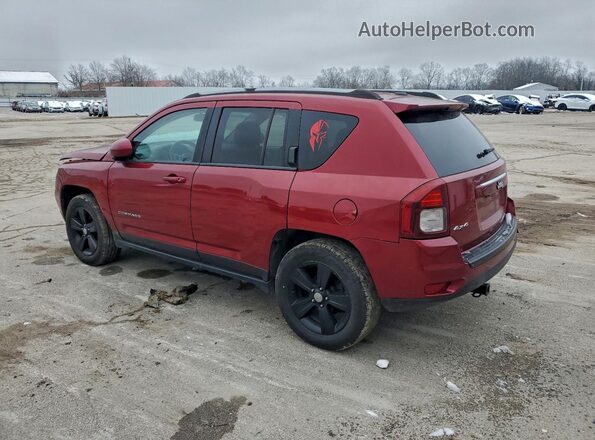1C4NJDEB2HD143752 2017 JEEP COMPASS Красный Задняя левая четверть