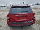 2017 Jeep Compass Latitude Красный vin: 1C4NJDEB2HD143752
