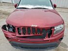 2017 Jeep Compass Latitude Красный vin: 1C4NJDEB2HD143752