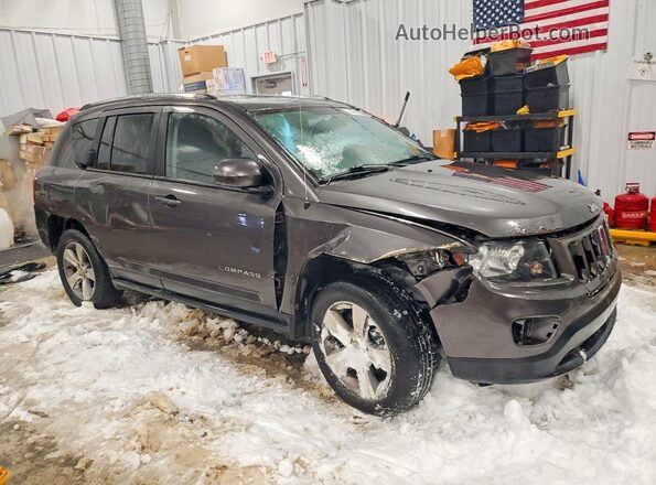 1C4NJDEB6GD697438 2016 JEEP COMPASS Угольный Передняя правая четверть
