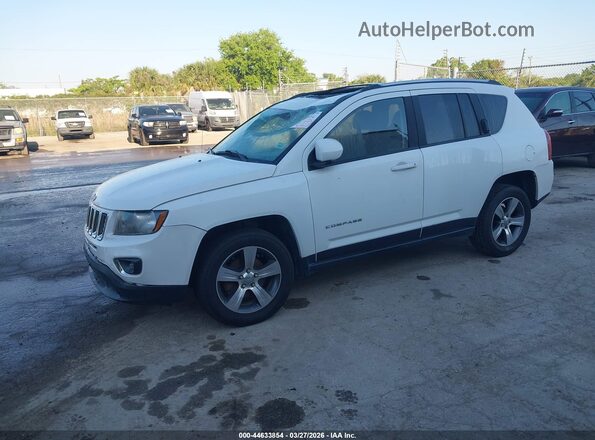1C4NJDEB9GD762847 2016 JEEP COMPASS Белый Передняя левая четверть