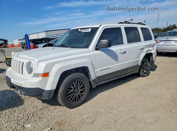 1C4NJPBA1GD714966 2016 JEEP PATRIOT White Vista tres cuartos delantera izquierda