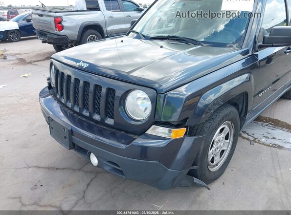 1C4NJPBA8GD588802 2016 JEEP PATRIOT Серый Вид спереди