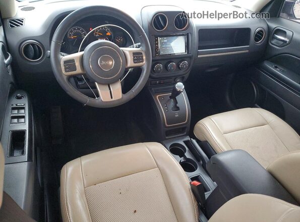 1C4NJPBB7GD770256 2016 JEEP PATRIOT Зеленый Вид панели приборов