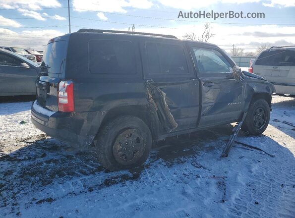 1C4NJRBB4GD673348 2016 JEEP PATRIOT Черный Задняя правая четверть