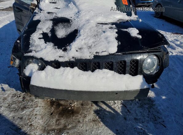 1C4NJRBB4GD673348 2016 JEEP PATRIOT Черный Вид задней части салона