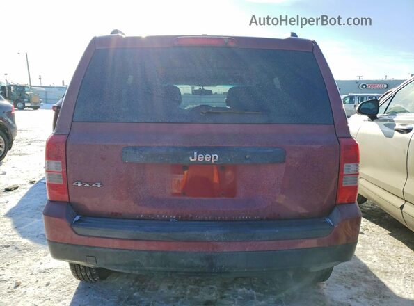 1C4NJRBB9HD152126 2017 JEEP PATRIOT Бордовый Вид сзади