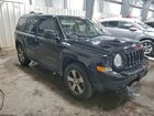 2017 Jeep Patriot Latitude Черный vin: 1C4NJRFB2HD193403