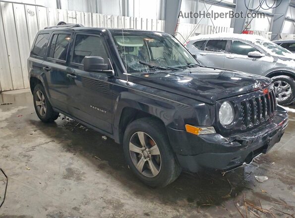 1C4NJRFB2HD193403 2017 JEEP PATRIOT Черный Передняя правая четверть