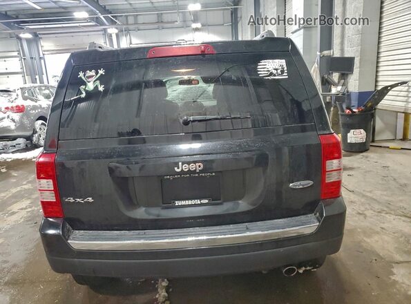 1C4NJRFB2HD193403 2017 JEEP PATRIOT Черный Вид сзади