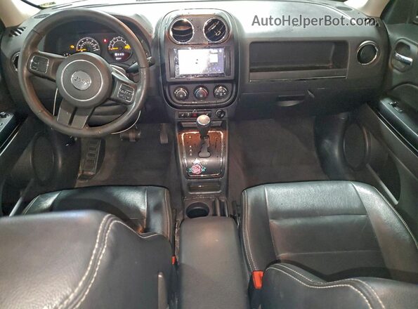 1C4NJRFB2HD193403 2017 JEEP PATRIOT Черный Вид панели приборов