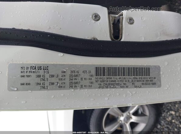 1C4NJRFB3GD709914 2016 JEEP PATRIOT White Vista del compartimento del motor