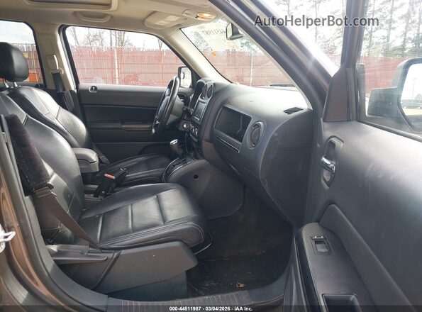 1C4NJRFB5GD638912 2016 JEEP PATRIOT Серый Вид салона спереди