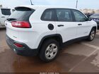 2017 Jeep Cherokee Sport Fwd White vin: 1C4PJLAB1HW664037