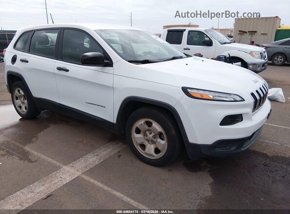 1C4PJLAB1HW664037 2017 JEEP CHEROKEE White Առջևի աջ