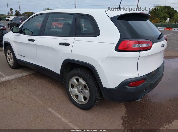 1C4PJLAB1HW664037 2017 JEEP CHEROKEE White Հետևի ձախ