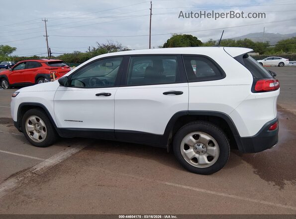 1C4PJLAB1HW664037 2017 JEEP CHEROKEE White 
