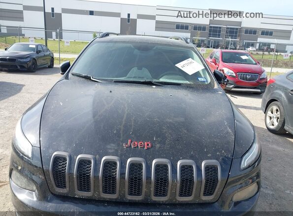 1C4PJLAB2GW302362 2016 JEEP CHEROKEE Black Вид спереду