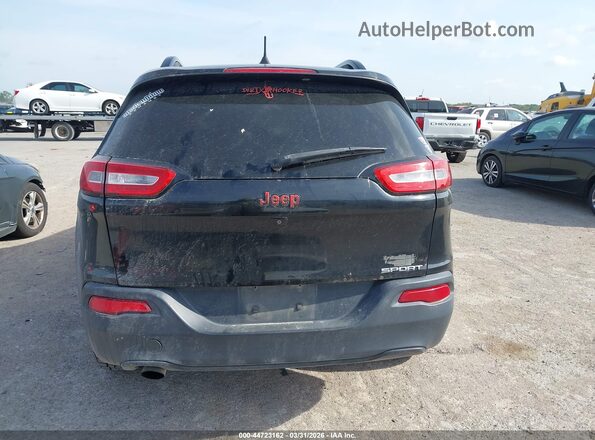1C4PJLAB2GW302362 2016 JEEP CHEROKEE Black 