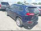 2016 Jeep Cherokee Sport Синий vin: 1C4PJLAB7GW106837