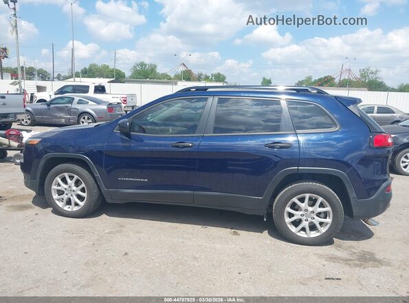 1C4PJLAB7GW106837 2016 JEEP CHEROKEE Синий Панорамный вид салона 360°