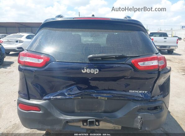 1C4PJLAB7GW106837 2016 JEEP CHEROKEE Синий 