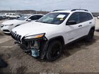 2017 Jeep Cherokee Altitude Fwd Белый vin: 1C4PJLAB8HW654718