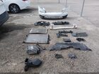 2017 Jeep Cherokee Altitude Fwd Белый vin: 1C4PJLAB8HW654718