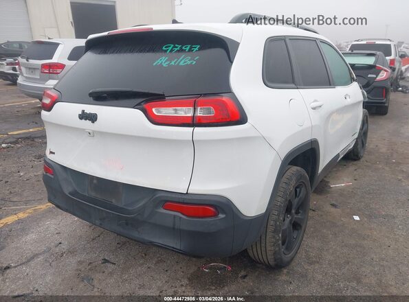 1C4PJLCB0JD539982 2018 JEEP CHEROKEE Белый Задняя правая четверть