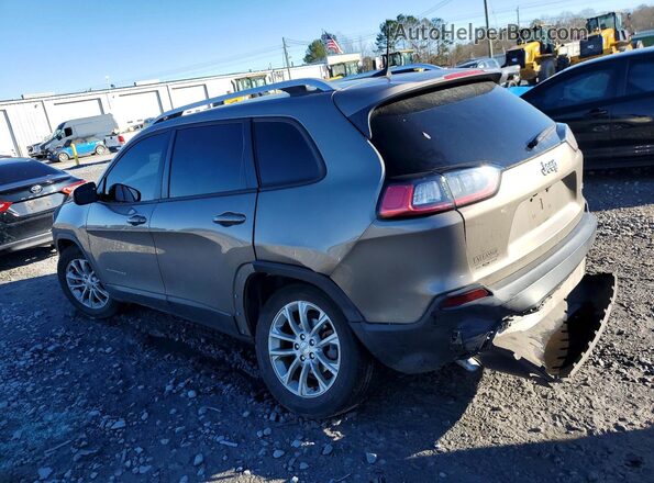 1C4PJLCB1MD134427 2021 JEEP CHEROKEE Tan Trasero izquierdo