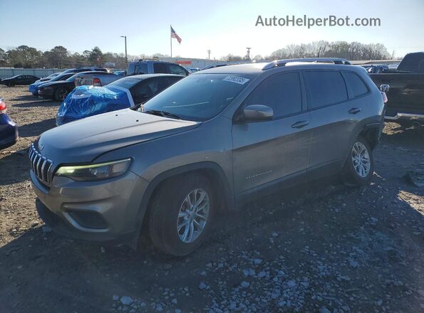 1C4PJLCB1MD134427 2021 JEEP CHEROKEE Tan Vista tres cuartos delantera izquierda